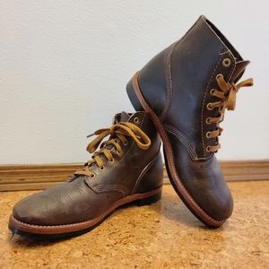 Double Ralph Lauren, authentic leather men's boots size 10